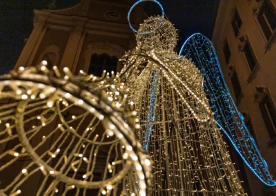 Angeli soggetti 3D - Piazza Loreto 3