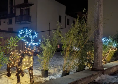 Renne luminose tridimensionali per allestimenti