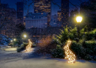 animali luminosi 3d per allestimenti 1